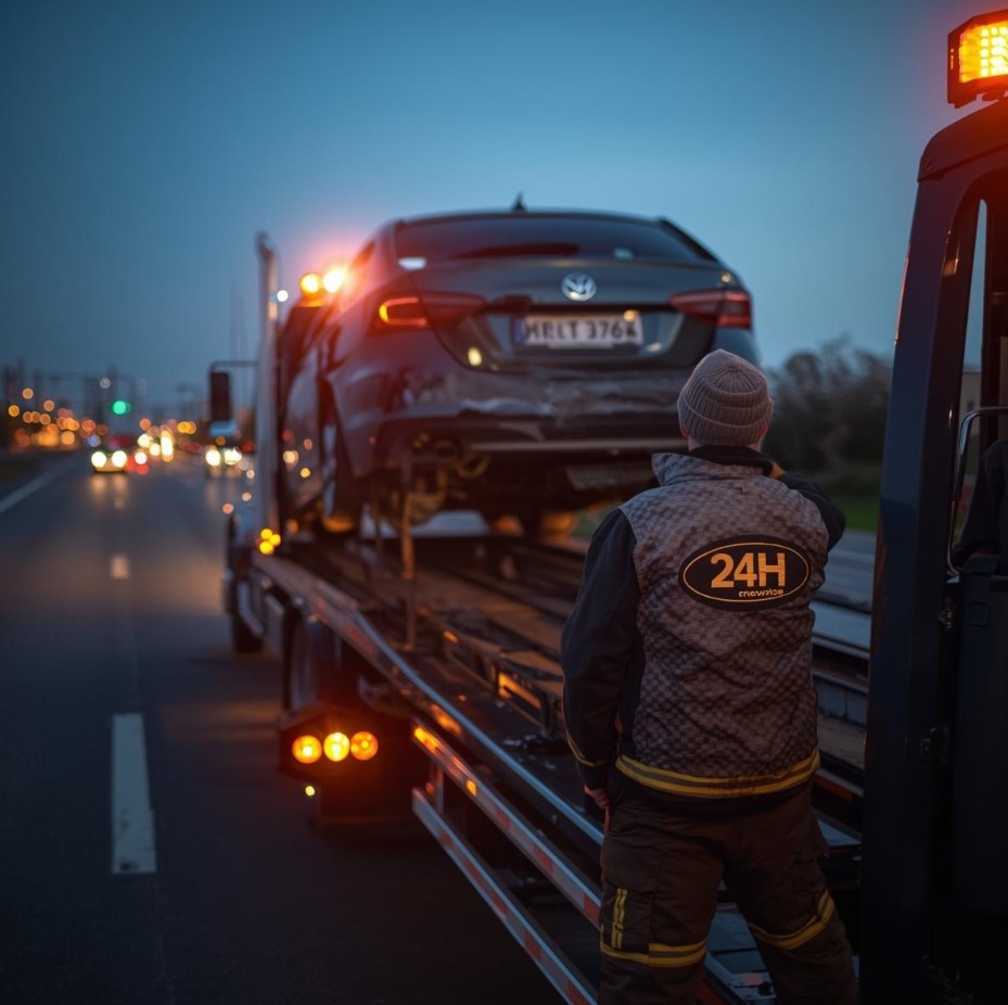 Törött autó mentés nyíregyháza károkozásmentes szállítás