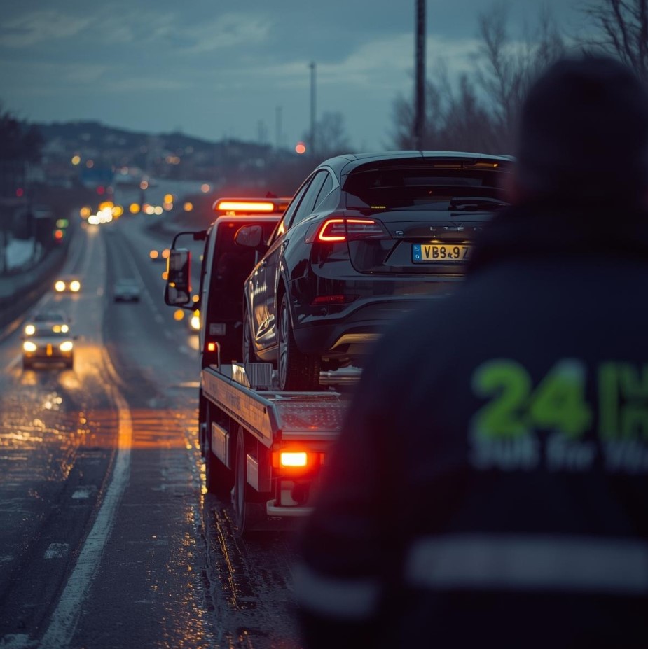 Autómentő Kerekharaszt pihenőhely SOS segélyhívás