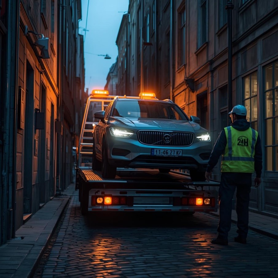 Autómentés belváros Nyíregyháza emelés technika