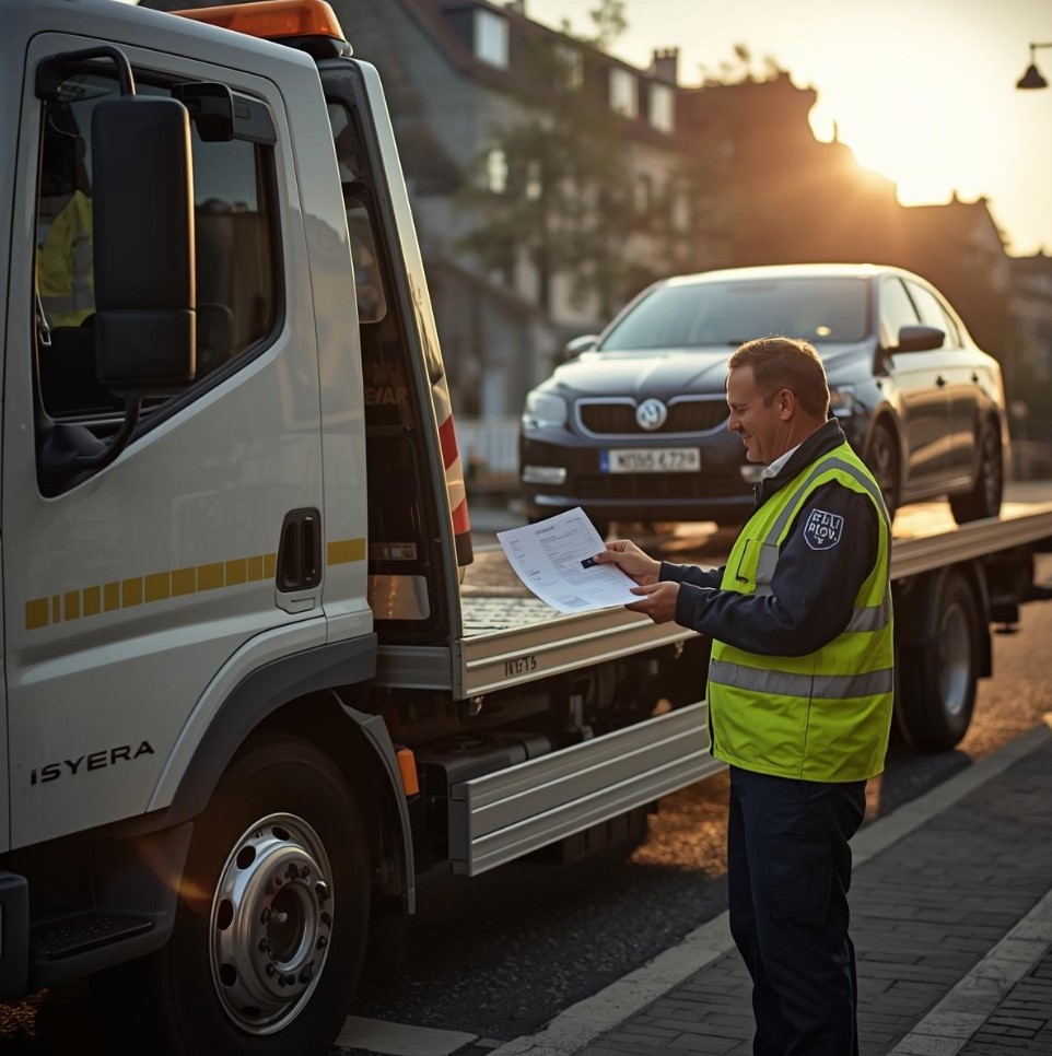Mélygarázsból mentés speciális emelővel Hatvan