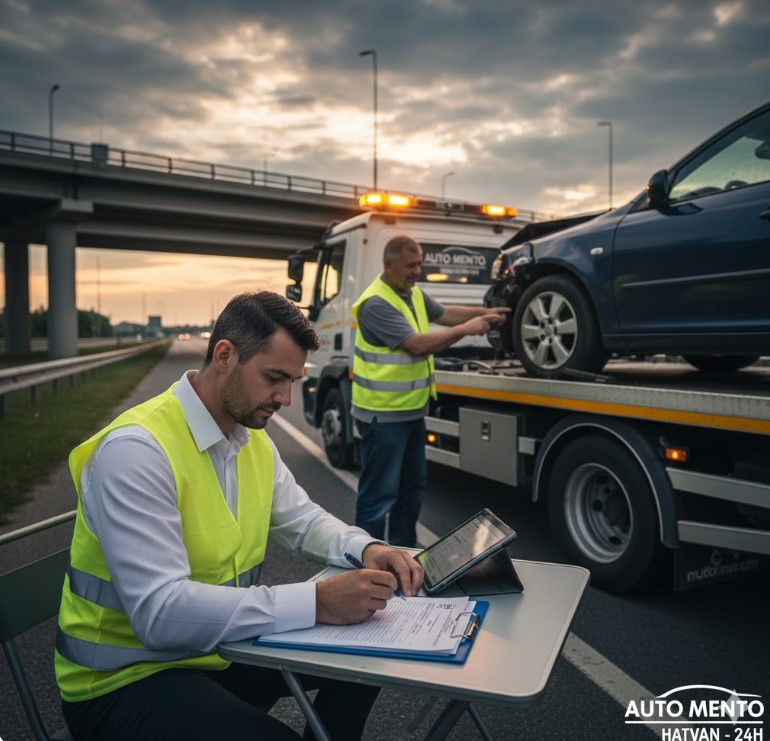 Autómentés biztosítási elszámolás kárbejelentő nyomtatvány