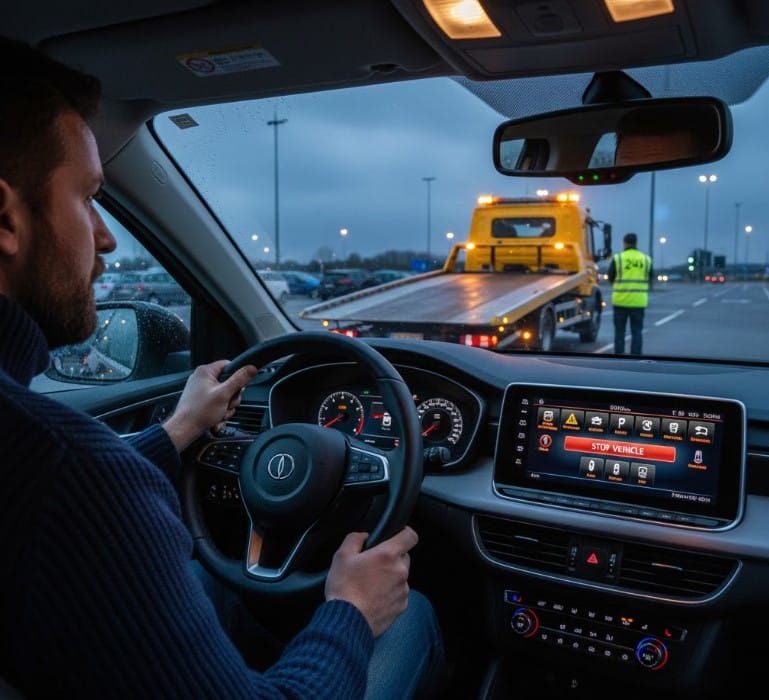 Autómentő Atkár egyetemi campus bejárata