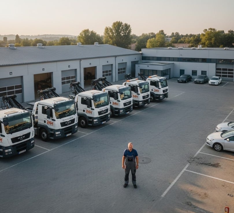 Autómentő Erőmű főporta logisztikai blokád elhárítása