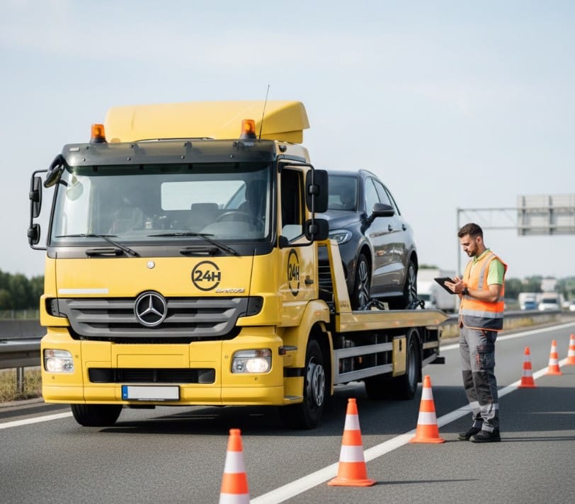 Autómentő Nyíregyháza 4-es főút gyors segítség